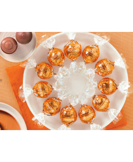 Vendita online cioccolatini Lindor di Lindt e Sprüngli, gusto Caramello! Prezzo on-line € 32,00 al kg. Shop on-line cioccolatino