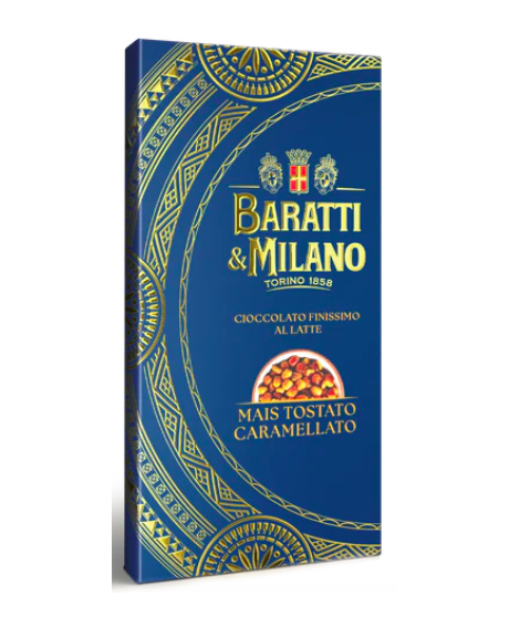 Baratti & Milano - Milk and Caramelized Corn - 75g