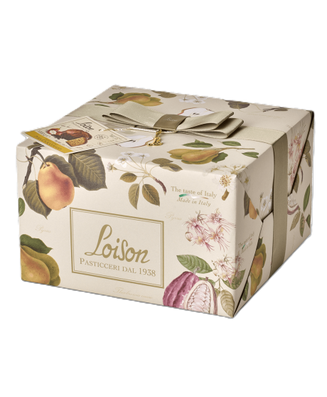 Panettone artigianale Loison pera e cioccolato online | corso101.com