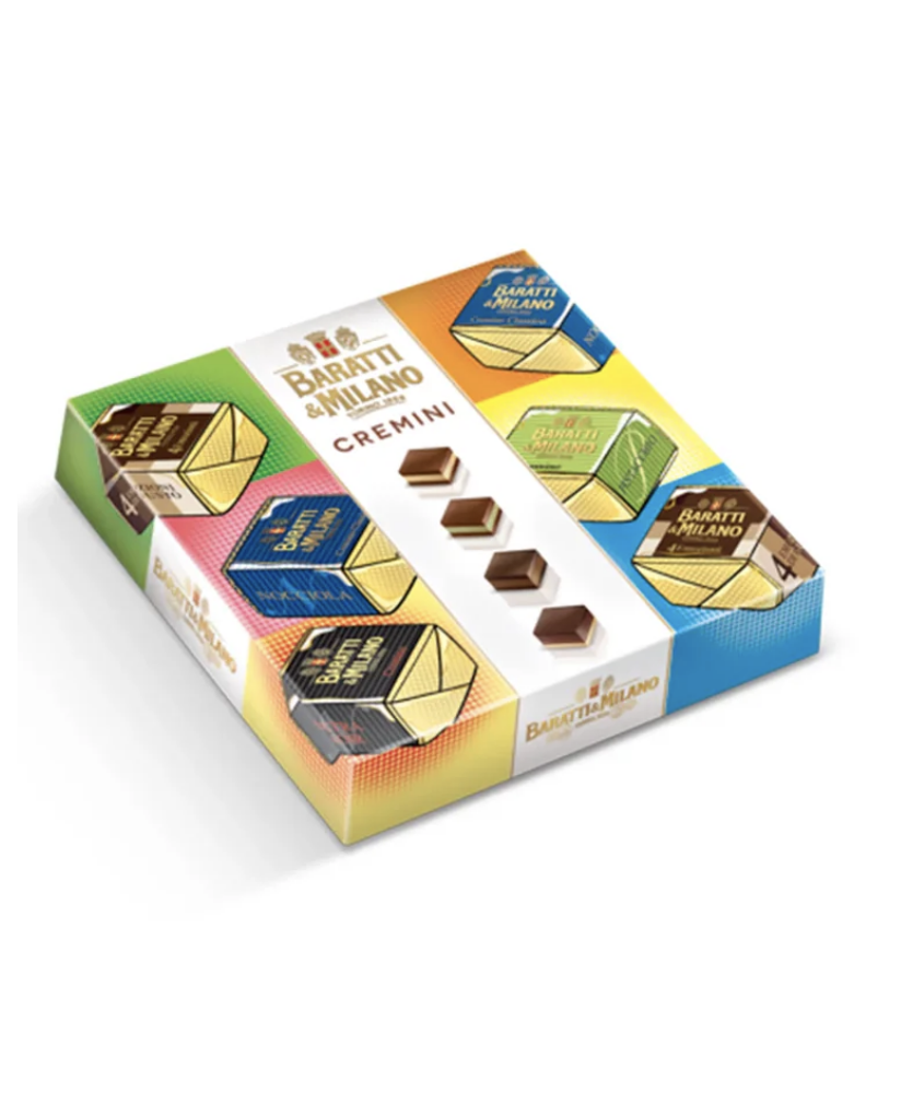 Vendita online Scatole da regalo di cioccolatini Baratti & Milano - Cremini, Gianduiotti... Shop on line Confezioni di Cioccolat