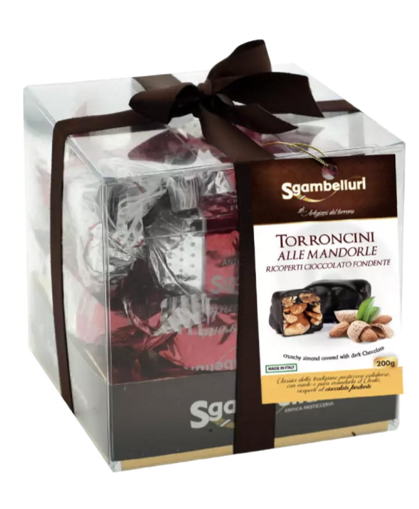 Sgambelluri - Torroncini Fondenti - Cubo - 200g
