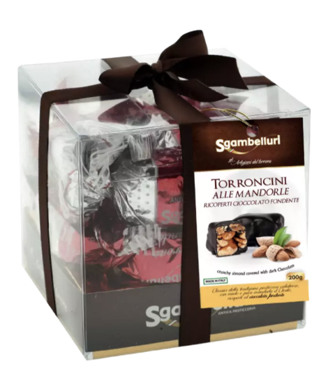 Sgambelluri - Torroncini Fondenti - Cubo - 200g