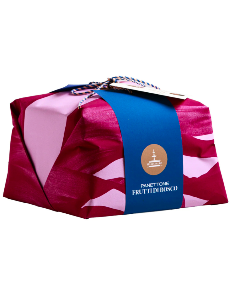 Vendita online Panettoni Fiasconaro artigianali di Castelbuono Palermo con Frutti di Bosco. Shop on-line panettone ricoperto di