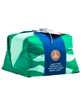 Buy online sales Fiasconaro homemade italian panettone Apricot and Chocolate of Modica, Castelbuono Palermo