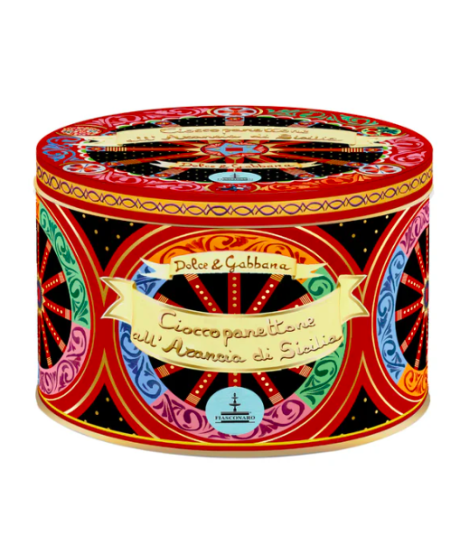 Fiasconaro - Dolce & Gabbana - Panettone al Cioccolato e arancio - 1000g