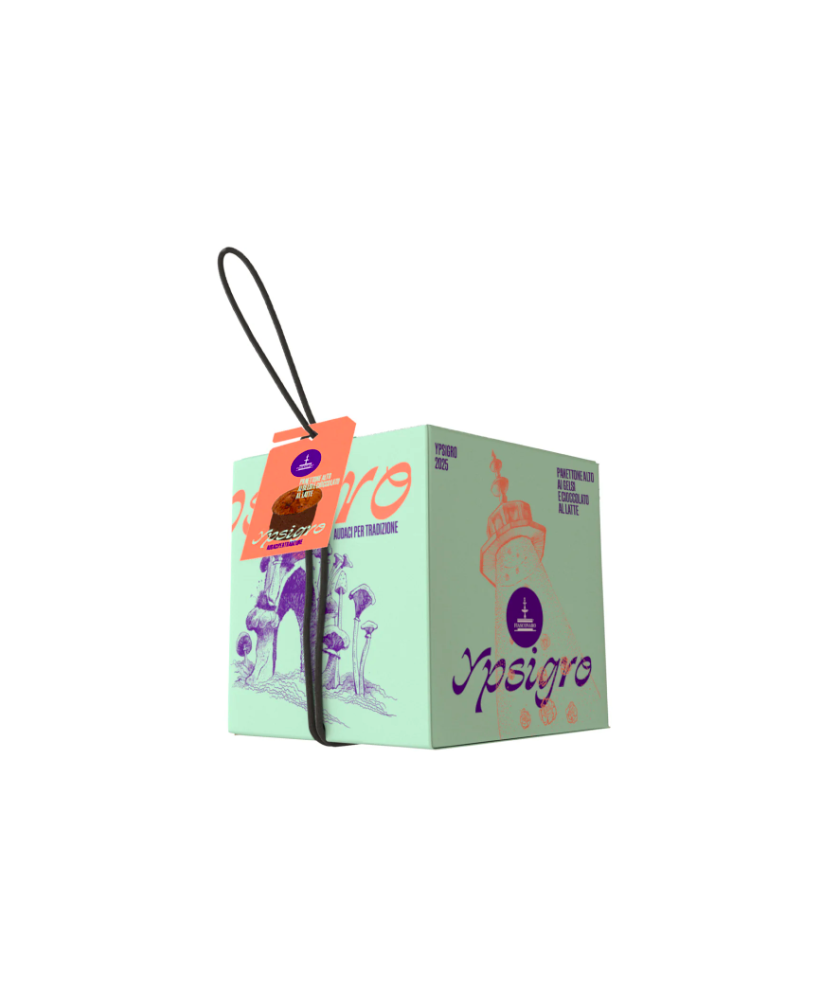 Fiasconaro - Mulberry and Milk Chocolate Panettone - YPSIGRO - 750g