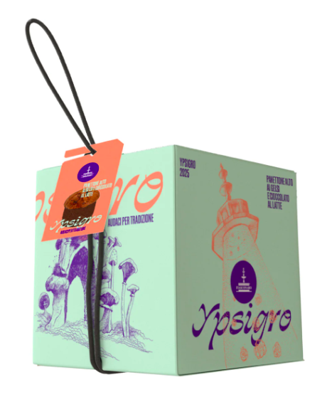 Fiasconaro - Mulberry and Milk Chocolate Panettone - YPSIGRO - 750g