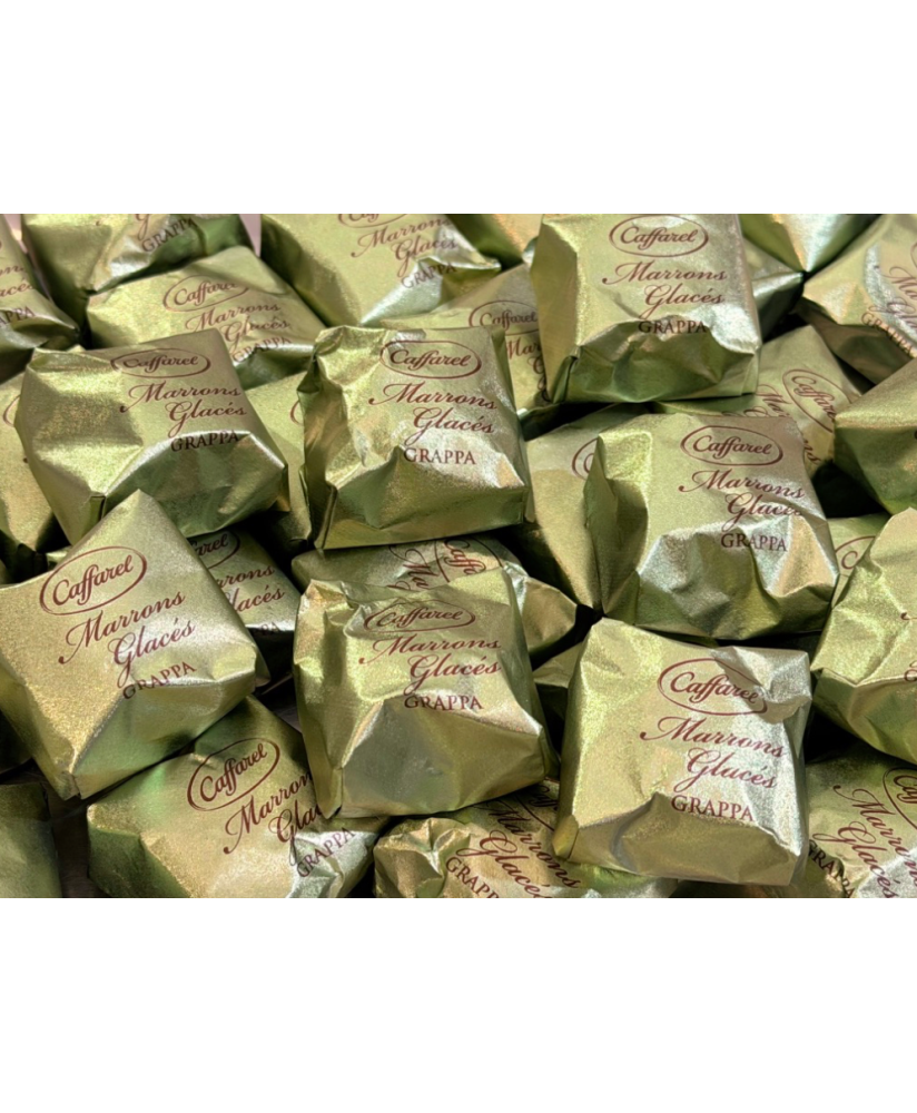 Caffarel - Marron Glacé Whole with Grappa - 20g