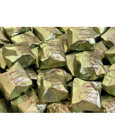 Caffarel - Marron Glacé Whole with Grappa - 20g