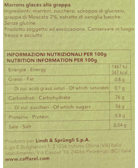 Caffarel - Marron Glacé Intero alla Grappa - 20g