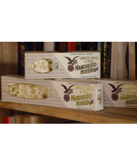Garzotto - Soft almond nougat with pistachios and chopped hazelnuts - Bar - 170g