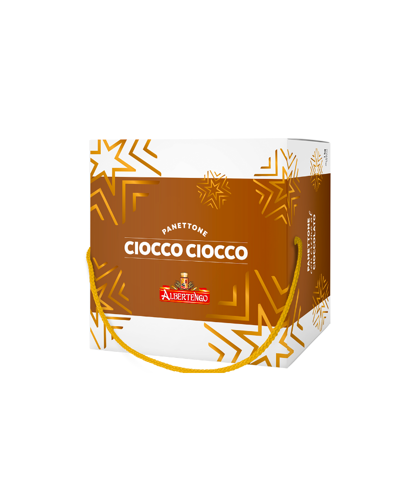 Albertengo - Panettone Chocolate Cream - Ciocco Ciocco - 1000g