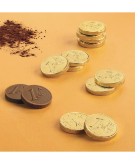 Online sale of coins made in Italy Caffarel Chocolate gold coins chocolate Italian quality. Shop online doubloons chocolate
