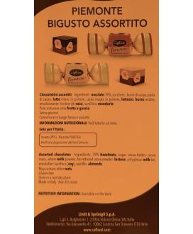 Caffarel - Scatola Piemonte Bigusto Assortito - 150g