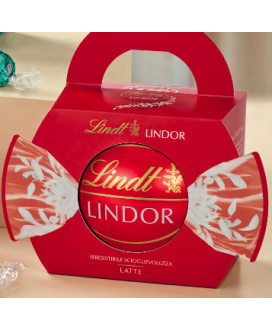 Lindt - Maxi Lindor Latte - Metallo - 200g | corso101.com