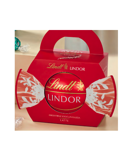 Lindt - Maxi Lindor - Milk chocolate - Tin - 200g | corso101.com