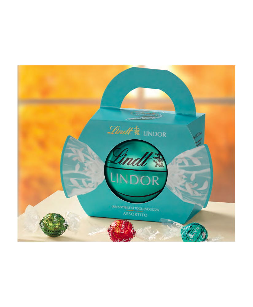 Lindt - Maxi Lindor Assortito - Metallo - 200g | corso101.com