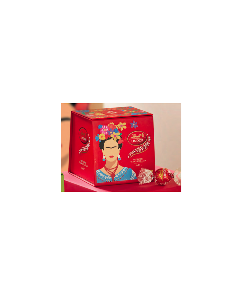 Lindt - Lindor Rossi - Collezione arte - Frida Kahlo - 100g