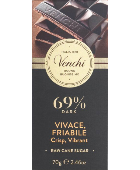 Venchi - Tavoletta Crunchy Fondente 69% - 70g