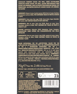 Venchi - Tavoletta Crunchy Fondente 69% - 70g