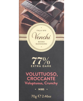 Venchi - Nibs Bar 77% - 70g