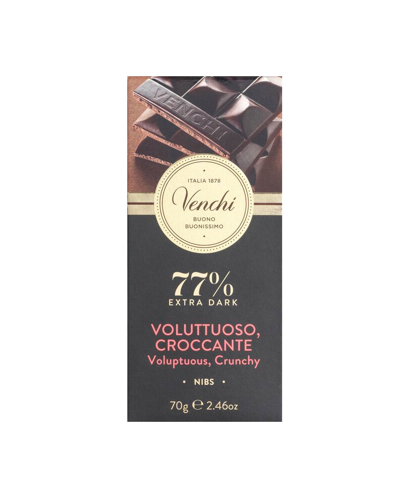 Venchi - Tavoletta Nibs 77% - 70g