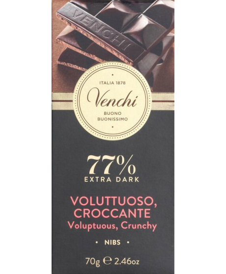 Venchi - Tavoletta Nibs 77% - 70g