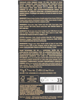 Venchi - Tavoletta Nibs 77% - 70g