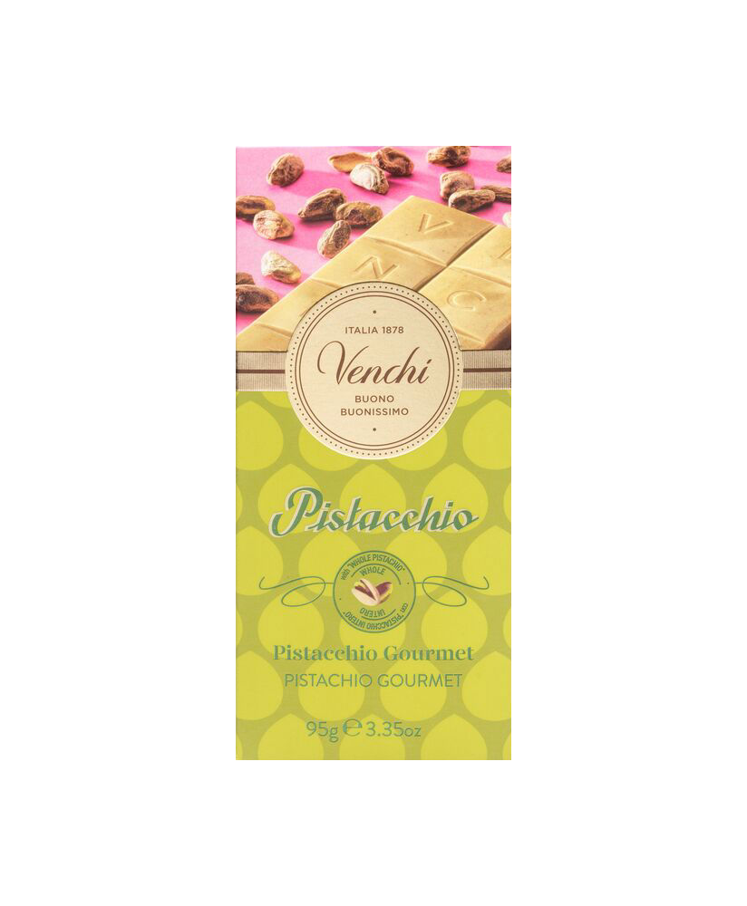 tavoletta Cioccolato Venchi pistacchio Gourmet novità | corso101.com