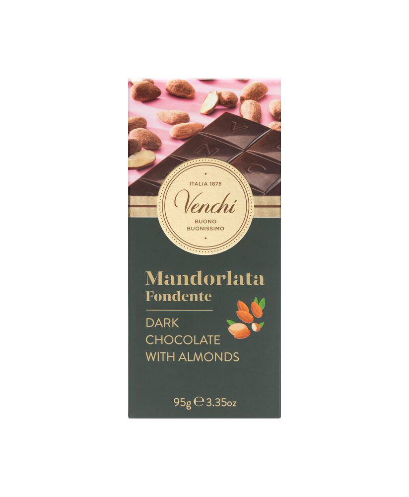 Venchi - Tavoletta Mandorlata Fondente - 100g