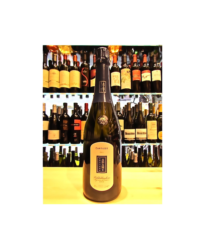 Vendita online Prosecco di Valdobbiadene Adami Cartizze Superiore DOCG. Shop on line Prosecco Adami Cartizze, vino bianco frizza