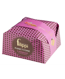 Filippi - Panettone Lamponi e Cioccolato Fondente - 1000g