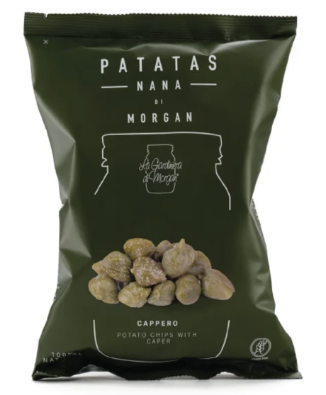 Patatas Nana di Morgan - Patatine al Cappero - 40g Patatas Nana di Morgan - Patatine al Cappero - 40g