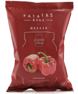 Patatas Nana di Morgan - Patatine al Peperone - 40g
