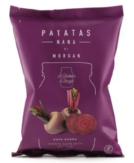 Morgan's Patatas Nana - Beetroot Chips - 40g