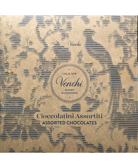 Venchi - Cioccolatini assortiti - Scatola sabbia - 115g