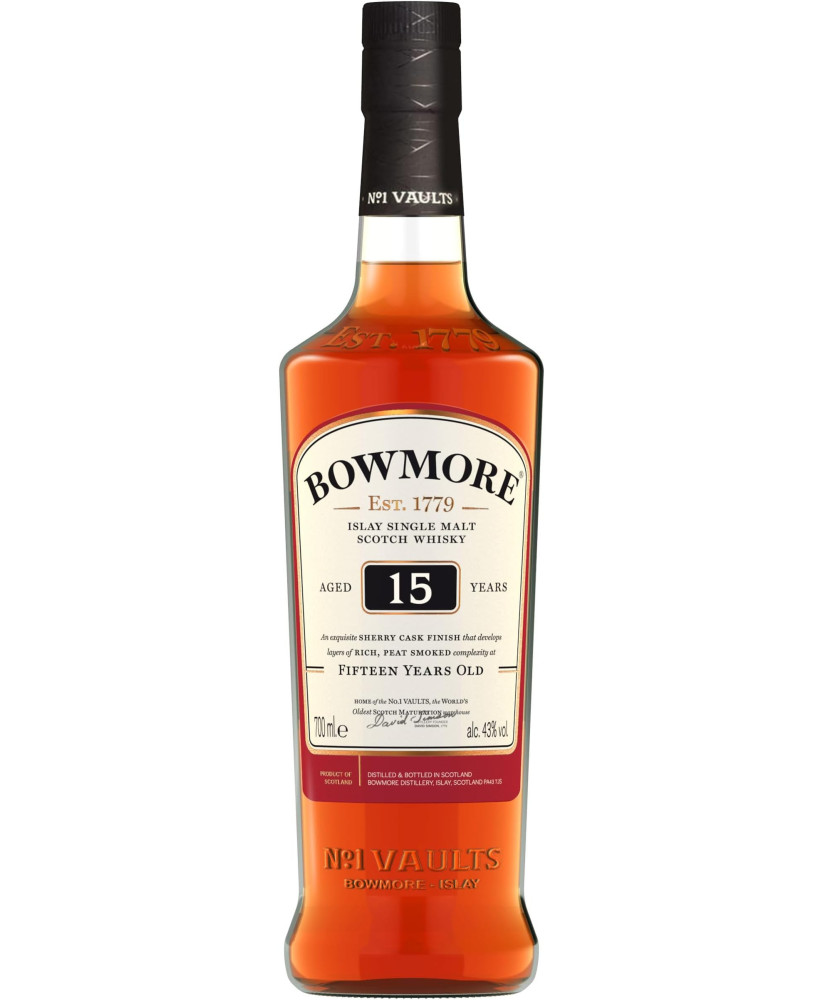 Bowmore 15 years old vendita online whisky scozzese torbato | corso101