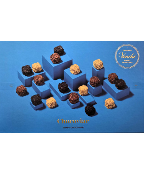 Venchi - Cofanetto regalo 18 mini Chocoviar assortiti - 260g