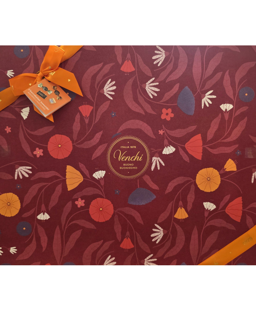 Venchi - Cioccolatini Assortiti - Scatola Floreale - 460g