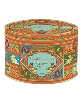 Fiasconaro panettone Dolce & Gabbana with saffron. Shop online Panettone Fiasconaro limited edition Dolce e Gabbana