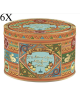 (6 PANETTONI X 1000g) Fiasconaro - Dolce & Gabbana - Panettone Candied Citrus and Saffron - Limited Edition