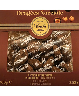 Venchi - Sacchetto regalo con nocciole tostate fondente - 100g