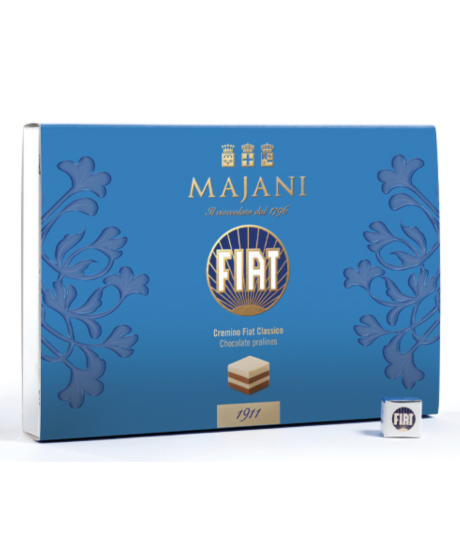 Vendita online Cremini Fiat Majani di Bologna in Scatole da regalo. Shop on line Cubo Fiat, Cremini a strati di nocciola e mando Vendita online Cremini Fiat Majani di Bologna in Scatole da regalo. Shop on line Cubo Fiat, Cremini a strati di nocciola e mando