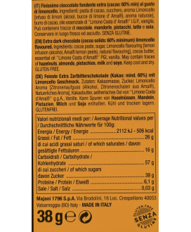 Majani - Scorza with Limoncello Pallini - 38g