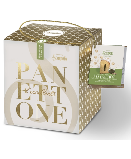 Panettone handmade Scarpato chocolat pistachio cream online | corso101 Panettone handmade Scarpato chocolat pistachio cream online | corso101