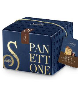 Scarpato - Panettone Rum e Cioccolato - 1000g