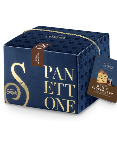Scarpato - Panettone Rum e Cioccolato - 1000g