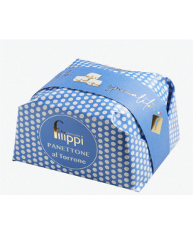 Vendita online panettone Filippi Glassato con Mandorlato di Cologna Veneta Avorie'. Shop on line panettoni artigianali della pas