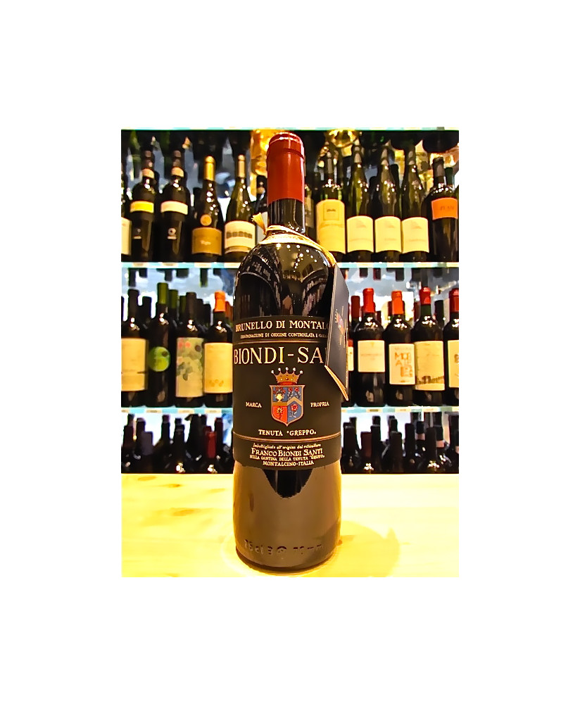Vendita online Biondi Santi 2004 Tenuta il Greppo, Brunello di Montalcino DOCG. Shop on line vini rossi toscani di prestigio al 
