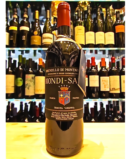 Vendita online Biondi Santi 2004 Tenuta il Greppo, Brunello di Montalcino DOCG. Shop on line vini rossi toscani di prestigio al 